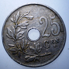 1.419 BELGIA 25 CENTIMES 1929 foto