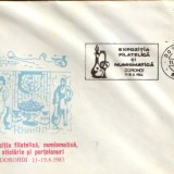 Plic ocazional 1983 - Expozitia Filatelica si numismatica ,Dorohoi