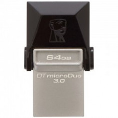 Kingston DataTraveler microDuo - stick de memorie USB 3.0 - microUSB 64GB foto