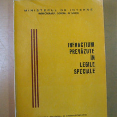 Infractiuni prevazute in legile speciale Bucuresti 1983 003