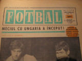 Revista FOTBAL (nr.297, 2 februarie 1972), pregatirea meciului cu Ungaria