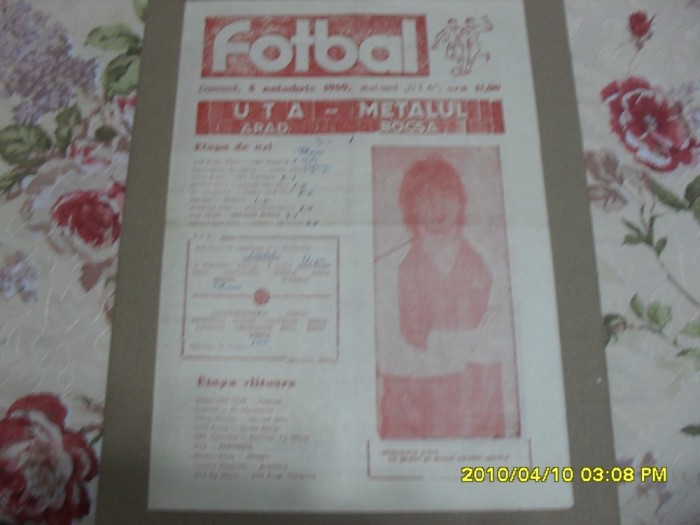 program UTA - Metalul Bocsa