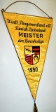 Fanion Mare Maestru Lupte - Germania - 1990