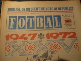 Revista FOTBAL (nr.344, 27 decembrie 1972), laureatul anului Cornel Dinu