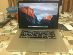 MacBook Pro Retina 15&amp;quot; Mid 2014, i7 2,2GHZ, 16GB DDr3, SSD 256GB, Intel Iris Pro foto