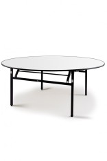 Masa rotunda (diametru 180cm) pentru restaurant, evenimente, nunti, conferinta foto