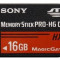 Card Memory Stick PRO-HG Sony 16 GB HX