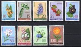 JUGOSLAVIA 1961, Flora, serie neuzata, MNH