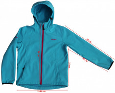 Geaca windstopper softshell Kilimanjaro, copii, marimea 152 cm foto