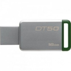 Kingston DataTraveler 50 16GB, USB 3.0 (Metal/ Verde) foto
