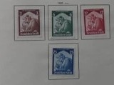 GERMANIA (REICH) 1935 &ndash; MAMA SI COPIL, serie nestampilata FARA GUMA, B28