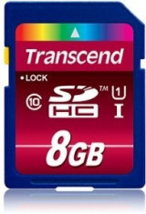 Card SDHC Transcend 8GB Class 10 UHS-I foto