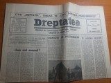 Ziarul dreptatea 29 ianuarie 1991-articolul &quot; romanii de pretutindeni &quot;