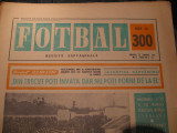 Revista FOTBAL (nr.300, 23 februarie 1972), divizionarele A la start