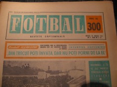 Revista FOTBAL (nr.300, 23 februarie 1972), divizionarele A la start foto