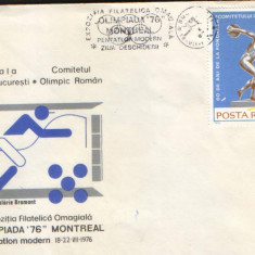 Plic Ocazional 1976- Pentatlon modern - Olimpiada '76 Montreal