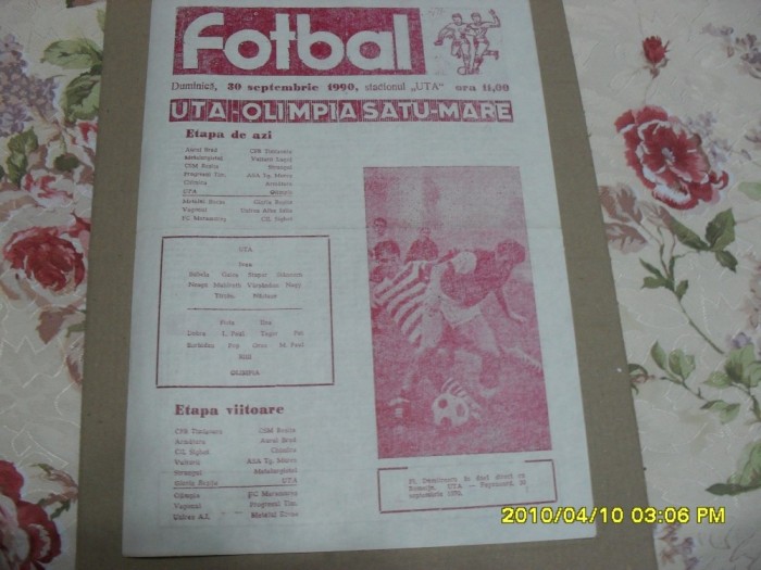 program UTA - Olimpia SM