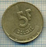 8641 MONEDA- BELGIA(BELGIE) - 5 FRANCS(5 FRANK) -anul 1993 -starea ce se vede