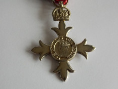 Medalie Anglia MBE- for god and empire -replica -456 foto
