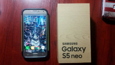 samsung galaxy s5 neo gold in stare perfecta foto