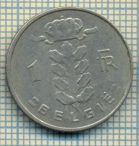 8612 MONEDA- BELGIA(BELGIE) - 1 FRANC -anul 1955 -starea ce se vede foto