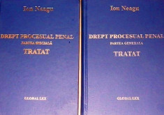 ION NEAGU DREPT PROCESUAL PENAL TRATAT 2 VOL foto