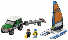 Lego? City Great Vehicles Masina 4X4 Si Catamaranul - L60149 foto