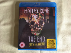 Blu-ray MOTLEY CRUE - The End Live In Los Angeles - NOU Sigilat foto