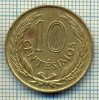 8696 MONEDA- URUGUAY - 10 CENTESIMOS -anul 1960 -starea ce se vede, Africa