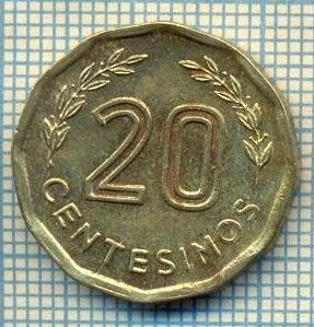8688 MONEDA- URUGUAY - 20 CENTESIMOS -anul 1981 -starea ce se vede foto