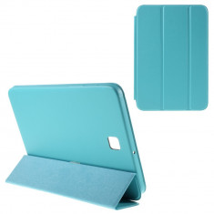 Husa protectie din plastic si piele ecologica pentru Samsung Galaxy Tab S2 8.0 T710 T715 - albastra foto