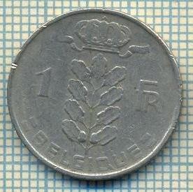 8609 MONEDA- BELGIA(BELGIQUE) - 1 FRANC -anul 1955 -starea ce se vede foto
