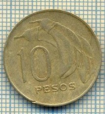 8690 MONEDA- URUGUAY - 10 PESOS -anul 1968 -starea ce se vede
