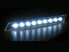 Proiectoare DRL cu 9 LED-uri tip &amp;quot;AUDI&amp;quot; (A06) foto