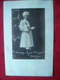 Ilustrata Actrita imbracata in costum cazacesc - Reclama la Sampania Ayala1927