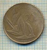 8653 MONEDA- BELGIA(BELGIQUE) - 20 FRANCS(20 FRANK)-anul 1992 -starea ce se vede, Africa