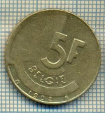 8643 MONEDA- BELGIA(BELGIE) - 5 FRANCS(5 FRANK) -anul 1992 -starea ce se vede, Africa