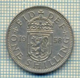 8654 MONEDA- MAREA BRITANIE - 1 SHILLING -anul 1958 -starea ce se vede