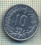 8685 MONEDA- URUGUAY - 10 NUEVO PESOS -anul 1989 -starea ce se vede