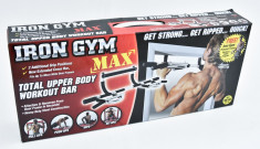 Bara multifunctionala pentru tractiuni si fitness - Iron Gym Max - Noua foto