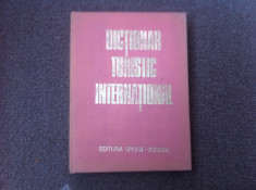 Dictionar turistic international Silviu Negut ed sport turism hobby 1980 foto