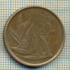 8651 MONEDA- BELGIA(BELGIE) - 20 FRANCS(20 FRANK) -anul 1982 -starea ce se vede