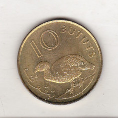 bnk mnd Gambia 10 bututs 1998 unc fauna