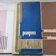 LOT 3 CULEGERI LITERARE REGIUNEA BRASOV 1964-68:Vania Gherghinescu/Nicolae Stoe+
