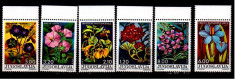 JUGOSLAVIA 1975, Flora, serie neuzata, MNH foto