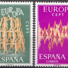 Europa-cept 1972 - Spania cat.nr.1744-5 neuzat,perfecta stare(z)
