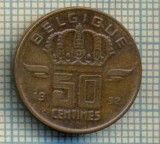 8715 MONEDA- BELGIA(BELGIQUE)-50 CENTIMES -anul 1992-starea ce se vede, Africa