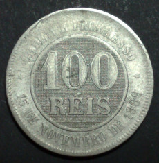 Brazilia 100 reis 1898 foto