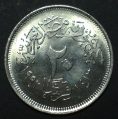 Egipt 20 qirsh 1992 UNC foto