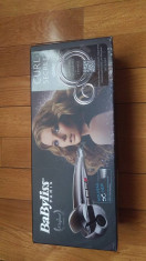 Ondulator Babyliss Curl Secret C1200E, 230 grade, Functie ionica, Argintiu foto